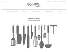 Tablet Screenshot of bokadogrupo.com